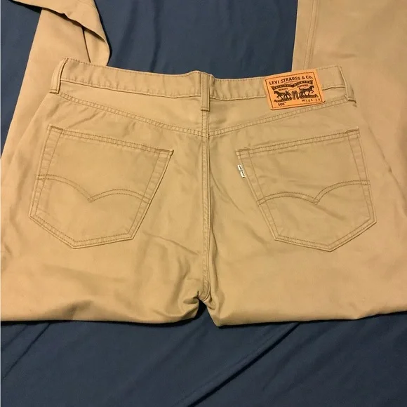 Levi’s 508 Tapered Jeans, Tan - Picture 5 of 6